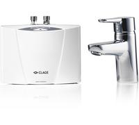 CLAGE MCX BLUE Kit de petit chauffe-eau instantané EWT 3,5 kW 230 V 1500-15133