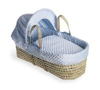 Clair de Lune Couffin en palmier à fossettes - 75 x 28 cm (bleu)