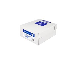 Clairalfa Enveloppe blanche DL 110 x 220 mm 80g fenêtre 45 x 100 mm - autocollante bande protectrice - Lot de 500