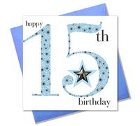 Claire Giles Ages Age-Boy 15" Birthday Card