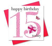Claire Giles Carte d'anniversaire 15 ans fille