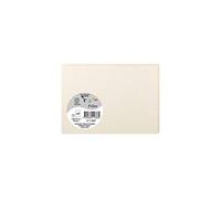 Clairefontaine Cartes d'invitation 11386C Pollen C6 11x15,5 cm 210 g/m² Ivoire irisé – 25 cartes
