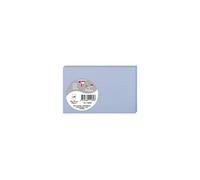 Clairefontaine – Paquet de 25 cartes simples Pollen 82 x 128 mm 210 g/m² – Bleu lavande
