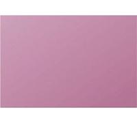Paquet de 25 cartes simples Pollen 82x128mm 210g/m2 - Rose hortensia