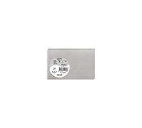 Clairefontaine Cartes d'invitation 11489C Pollen 8,2x12,8 cm 210 g/m² Argent – Paquet 25