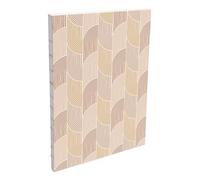 Clairefontaine 116068C - Un Carnet Broché Souple Couleurs Chaleureuses et Formes Géométriques - A6 10,5x14,8cm - 144 Pages Lignées Papier Ivoire 90g - Dos brut - Terracotta - 2 visuels livr aléatoire