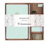 Clairefontaine 116095C - Kit Papeterie Inspire Carnet 11x17cm + Accessoires