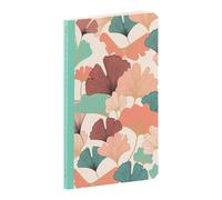 Clairefontaine 116251C - Carnet Cousu Fil Ginkgo 9x14cm 96 Pages Lignées