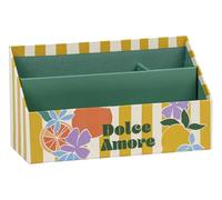Clairefontaine 116278C Porte-lettres carton 25x10x14cm - Décor Agrumes Aux
