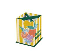 Clairefontaine 116279C - Pot à Crayons Carré Carton Agrumes - Dolce Amore