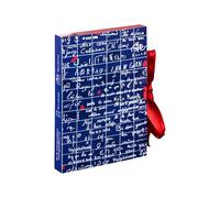 Le Mur des Je t'aime, Set de correspondance 15,5x10 cm contenant 10 cartes doubles 8,25x12,8 cm et 10 enveloppes Pollen 9x14 cm Rouge corail