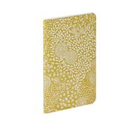 Clairefontaine - 116336C - Un Mini Carnet Décors Floral - 7,5x12 cm 48 Pages Unies Papier Blanc 90g - Couture fil - Collection Jardin des Sens - 4 Coloris, livraison aléatoire