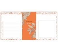 Clairefontaine 116348C - Mini Planner Oranger 24x12cm 50f - Jardin des Sens