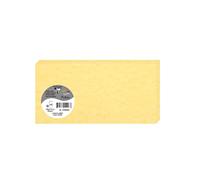 Clairefontaine 120000C - Paquet de 25 Cartes Pliées - Format DL 10,6x21,3cm - 210g/m² - Coloris Chamois Marbré - Papier d'Invitation Evènements et Correspondance - Gamme Pollen - Papier Premium