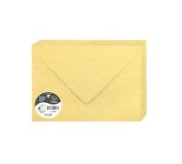 PAPIERS MARBRÉS, Paquet de 20 enveloppes Pollen 162x229mm 120g/m2 - Chamois marbré