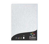 PAPIERS MARBRÉS, Etui de 50 feuilles Pollen 210x297mm 120g/m2 - Bleu marbré
