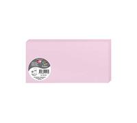 Clairefontaine Paquet de 25 cartes pliées Pollen 106x213 mm 210 g/m² Rose dragée