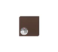 Paquet de 25 cartes pliées Pollen 135x135mm 210g/m² - Cacao