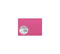 Clairefontaine 1324C - Paquet de 25 Cartes Simples - Format C6 11x15,5cm - 210g/m² - Coloris Rose Fuchsia - Cartons d'Invitation Evènements et Correspondance - Gamme Pollen - Papier Premium Lisse