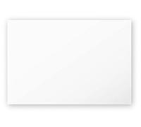 Clairefontaine 1416C - Paquet de 25 Cartes Simples - Format 8,2x12,8cm - 210g/m² - Coloris Blanc - Cartons d'Invitation Evènements et Correspondance - Gamme Pollen - Papier Premium Lisse