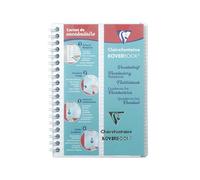 Clairefontaine Carnet de vocabulaire 141820C 11×17 cm 100 p. lignées marge – Polypro incolore