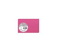 Paquet de 25 cartes simples Pollen 82x128mm 210g/m2 - Rose fuchsia