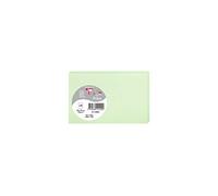 Paquet de 25 cartes simples Pollen 82x128mm 210g/m2 - Vert