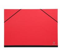 Carton à dessin Couleur à élastiques 52x72cm - Rouge