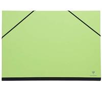 Clairefontaine Carton à dessin couleur à élastiques 26 x 33 cm Vert
