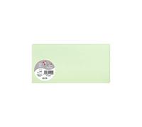Paquet de 25 cartes simples Pollen 106x213mm 210g/m² - Vert