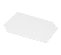 Clairefontaine 1616C - Paquet de 25 Cartes Simples - Format 15,8x22,2cm - 210g/m² - Coloris Blanc - Cartons d'Invitation Evènements et Correspondance - Gamme Pollen - Papier Premium Lisse