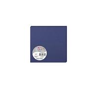 Clairefontaine Cartes simples Pollen 135×135 mm 210 g/m² – Paquet de 25 – Bleu nuit