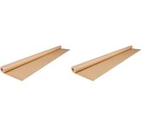 Clairefontaine 195071C - Un Rouleau De Papier Kraft Brut - 10x0,70m - 70g - Emballage Cadeaux, DIY, Loisirs Créatifs, Artisanat (Lot de 2)
