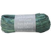 Clairefontaine - 196025Cpack - Un lot de 8 Pelotes Raphia Turquoise - Ensemble de plusieurs fils de Raphia Longueur 1m50 par fil- 50g - Loisirs Créatifs - Emballage Cadeau - DIY Multiples