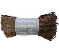 Pelote raphia naturel 50g, Chocolat - Chocolat