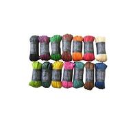 Pelote raphia naturel 50g, ass. 15coul. - Assortiment