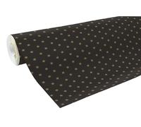 Clairefontaine – Papier cadeau Alliance – 60 g – Rouleau 50 x 0,70 m – Étoiles or, fond noir