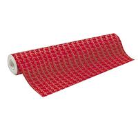 Clairefontaine Papier cadeau Excellia 80 g – rouleau 50 x 0,70 m – motif Hohoho or/rouge