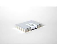 Clairefontaine 20903C - Coffret de 20 Enveloppes Auto-Adhésives, Format C6 (11,4x16,2cm) + 20 Cartes Simples, Format 11x15,5cm - Correspondance Pollen - Thème Chic - 4 Couleurs Différents