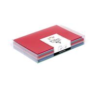 Clairefontaine 20915C - Coffret de 20 Enveloppes + 20 Cartes Noël Traditionnel - Enveloppes Format C6 (11,4x16,2cm) - Cartes Format 11x15,5cm - Correspondance Pollen - Noël Traditionnel - 4 Couleurs