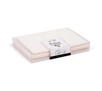 Clairefontaine 20918C - Coffret de 20 Enveloppes + 20 Cartes Mariage - Enveloppes Format C6 (11,4x16,2cm) - Cartes Format 11x15,5cm - Correspondance Pollen - Thème Mariage - 4 Couleurs