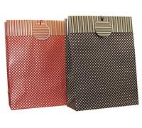 Clairefontaine 211824C - Un sac moyen 25x11x33 cm, Recto/verso Choco/rouge (couleur aléatoire)