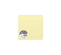 Paquet de 25 cartes pliées Pollen 160x160mm 210g/m2 - Canari