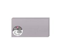 Paquet de 25 cartes pliées Pollen 106x213mm 210g/m² - Gris koala