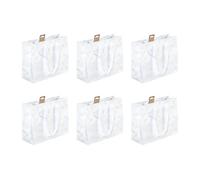 Premium Blanc, sac shopping 32x13x24,5cm Arabesques