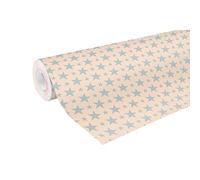 CLAIREFONTAINE 223801C - Rouleau Kraft brut 70g 50x0,70m Étoiles argent
