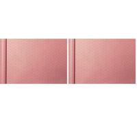 Clairefontaine 223828C - Un Rouleau De Papier Cadeau - Kraft Brut 70g 100% Recyclé - 5mx35cm (Spécial Petite Largeur) - Motif : Fleurs Roses - Emballage Cadeau, Idéal Pour Les Petits Emballages