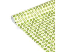 Pap.80g, Tiny Rolls 5x0,35m, Carrés vert - Vert