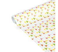 Clairefontaine Papier cadeau Tiny Rolls 223869C 80 g 5 m x 35 cm Triangles Rose