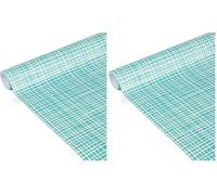 Clairefontaine 223870C - Un rouleau de papier cadeau Excellia Tiny Rolls 5m x 35 cm (spécial petite largeur) 80g, Lignes (Lot de 2)